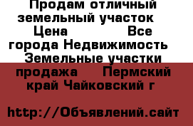 Продам отличный земельный участок  › Цена ­ 90 000 - Все города Недвижимость » Земельные участки продажа   . Пермский край,Чайковский г.